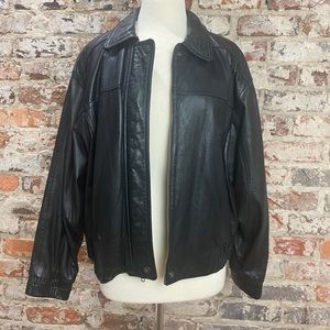 Leather by Wilson’s men’s jacket